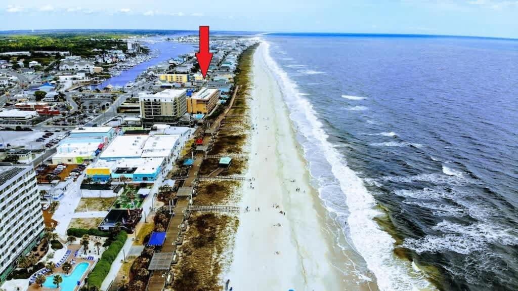 Beach Harbour 17 At The Cb Boardwalk Walk To Everything! Carolina Beach Extérieur photo